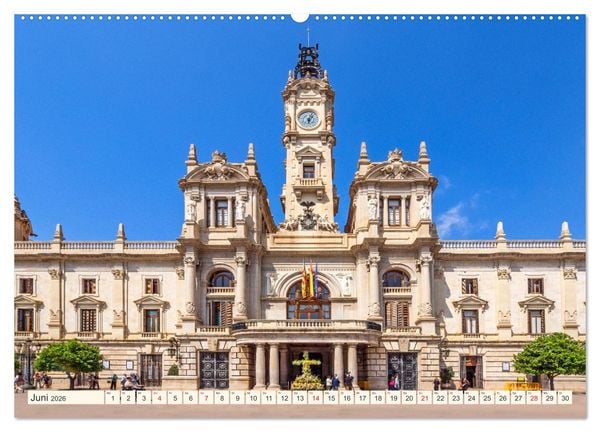 Produktbild: Zauberhaftes Valencia (Wandkalender 2026 DIN A2 quer), CALVENDO Monatskalender