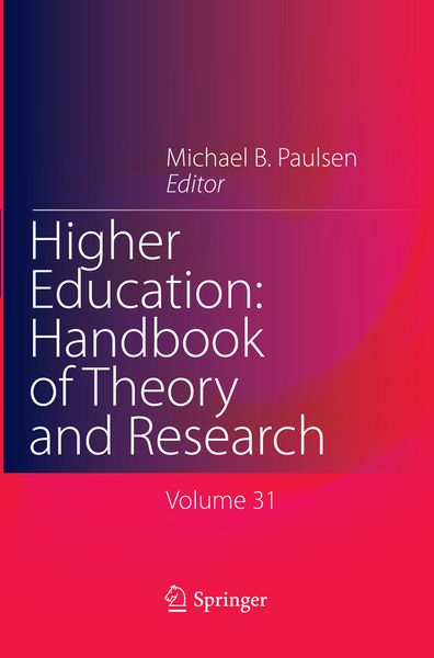 Produktbild: Higher Education: Handbook of Theory and Research