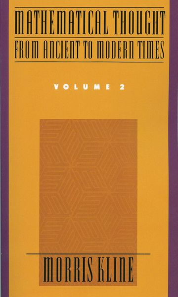 Produktbild: Mathematical Thought From Ancient to Modern Times, Volume 2