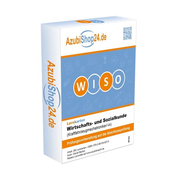 Produktbild: Wiso Pr&uuml;fungsvorbreitung KFZ Wirtschafts- und Sozialkunde