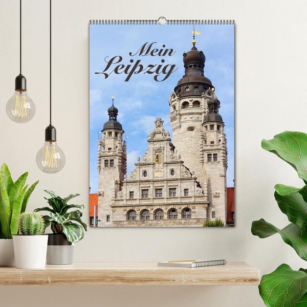 Produktbild: Mein Leipzig (Wandkalender 2026 DIN A2 hoch), CALVENDO Monatskalender