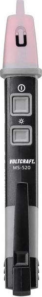 Produktbild: VOLTCRAFT MS-520 Ber&uuml;hrungsloser Spannungspr&uuml;fer CAT IV 1000V LED, Akustik