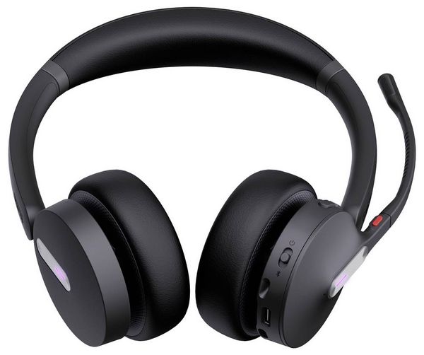 Produktbild: Yealink Headset WH64 Dual Teams On Ear Headset Schwarz