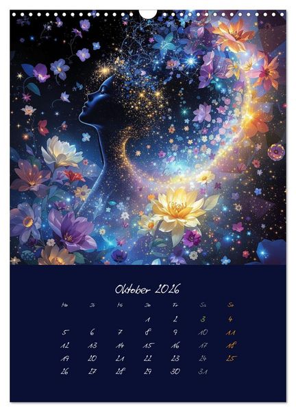 Produktbild: Ikebana des Lichts (Wandkalender 2026 DIN A3 hoch), CALVENDO Monatskalender