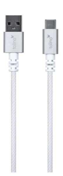Produktbild: tolino USB-A zu USB-C Kabel - Wei&szlig;