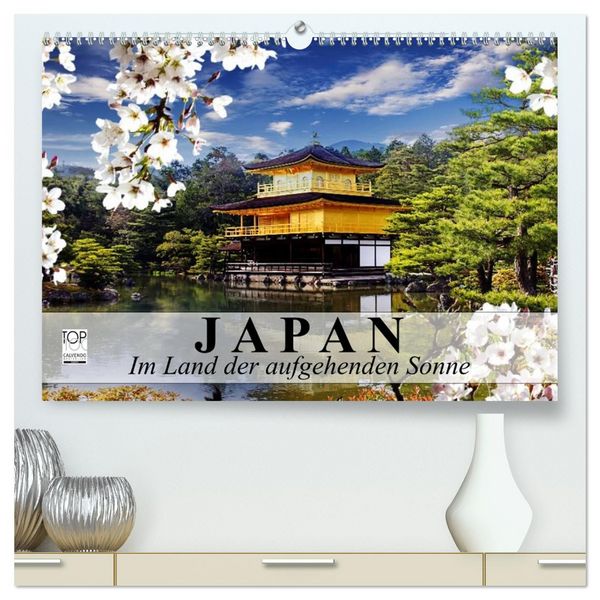Produktbild: Japan. Im Land der aufgehenden Sonne (hochwertiger Premium Wandkalender 2026 DIN A2 quer), Kunstdruck in Hochglanz