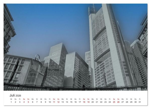 Produktbild: Frankfurt am Main - Abseits der Touristenstr&ouml;me (Wandkalender 2026 DIN A4 quer), CALVENDO Monatskalender
