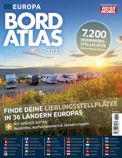 Produktbild: Bordatlas Stellplatzf&uuml;hrer 2025