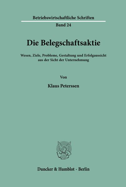 Produktbild: Die Belegschaftsaktie.