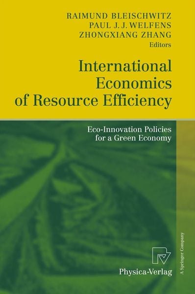 Produktbild: International Economics of Resource Efficiency