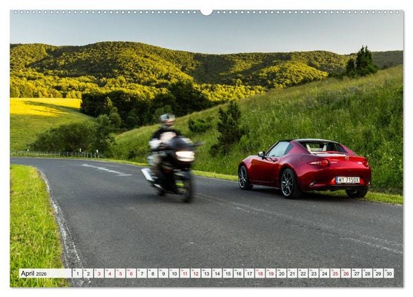 Produktbild: Ich liebe Miata (Wandkalender 2026 DIN A2 quer), CALVENDO Monatskalender