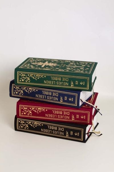 Neues Leben. Die Bibel - Golden Grace Edition, Tintenschwarz