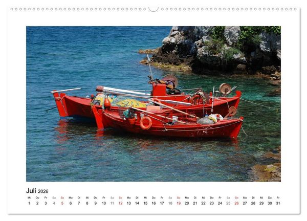 Produktbild: Nordgriechenland &ndash; Pilion, Meteora, Sithonia (Wandkalender 2026 DIN A2 quer), CALVENDO Monatskalender