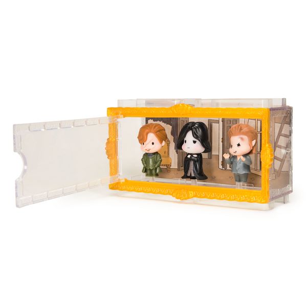 Produktbild: Wizarding World Harry Potter - Micro Magical Moments Sammelfiguren Multipack "Rivalen mit Remus Lupin, Severus Snape, Peter Pettigrew und Setzkasten