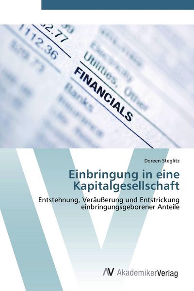 Produktbild: Einbringung in eine Kapitalgesellschaft