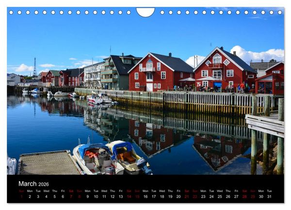 Produktbild: The magical Lofoten Islands (Wall Calendar 2026 DIN A4 landscape), CALVENDO 12 Month Wall Calendar