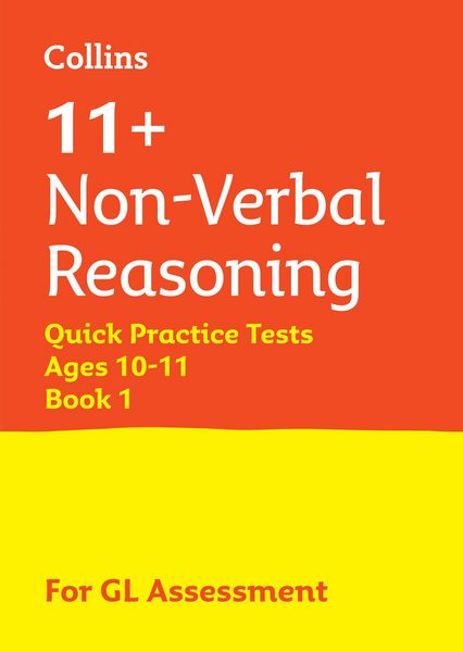 Produktbild: 11+ Non-Verbal Reasoning Quick Practice Tests Age 10-11 (Year 6) Book 1