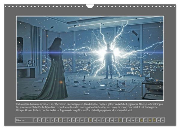 Produktbild: Die Zeus-Aff&auml;ren (Wandkalender 2027 DIN A3 quer), CALVENDO Monatskalender