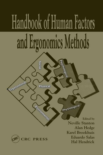 Produktbild: Handbook of Human Factors and Ergonomics Methods