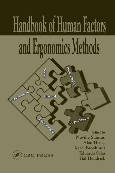 Produktbild: Handbook of Human Factors and Ergonomics Methods