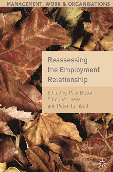 Produktbild: Reassessing the Employment Relationship