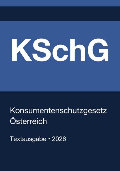 Produktbild: KSchG - Konsumentenschutzgesetz &Ouml;sterreich 2026