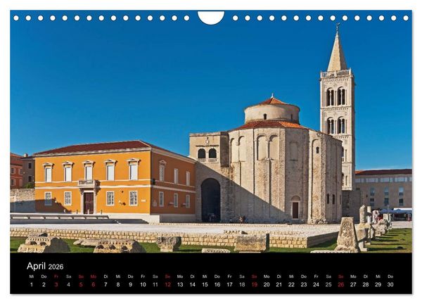 Produktbild: Gr&uuml;&szlig;e aus Kroatien (Wandkalender 2026 DIN A4 quer), CALVENDO Monatskalender