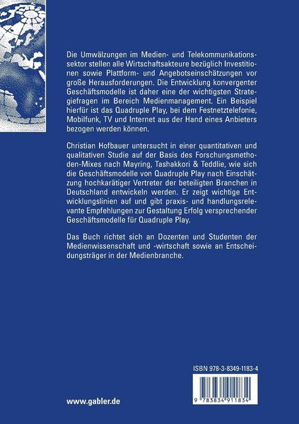 Produktbild: Gesch&auml;ftsmodelle Quadruple Play