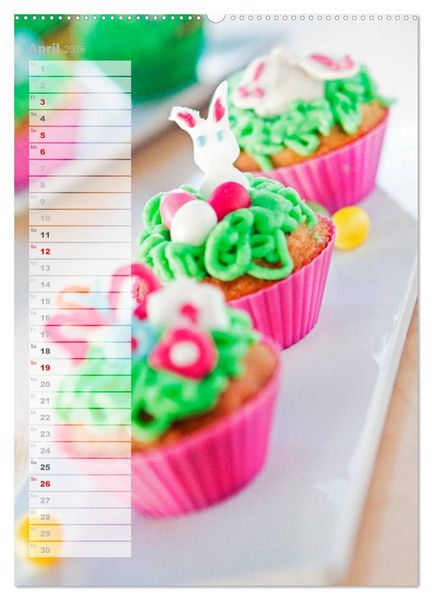 Produktbild: S&uuml;&szlig;e Versuchungen / Geburtstagskalender (Wandkalender 2026 DIN A2 hoch), CALVENDO Monatskalender