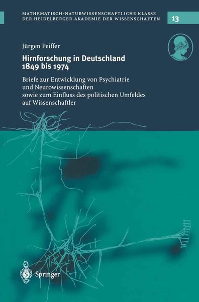 Produktbild: Hirnforschung in Deutschland 1849 bis 1974