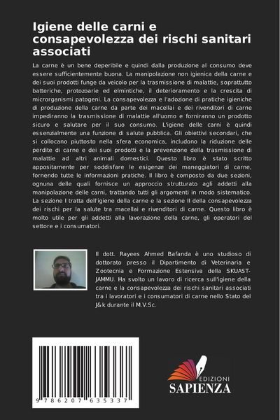 Produktbild: Igiene delle carni e consapevolezza dei rischi sanitari associati