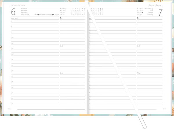 Produktbild: Buchkalender Style Summertime 2027