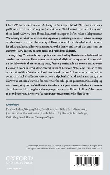 Produktbild: INTERPRETING HERODOTUS C