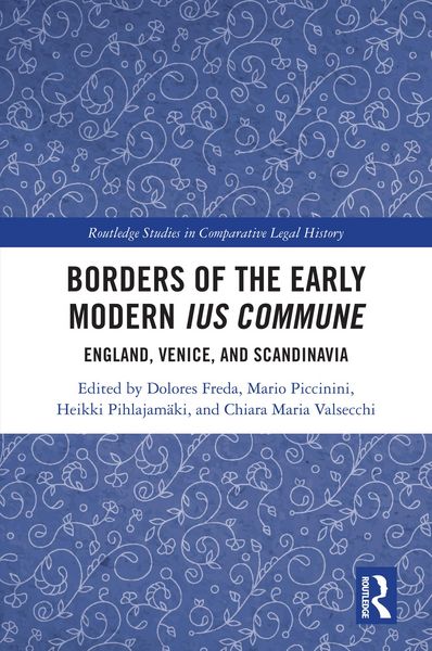 Produktbild: Borders of the Early Modern Ius Commune