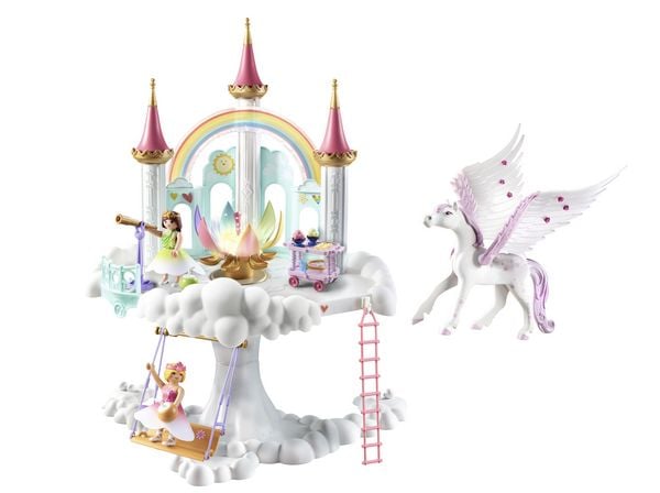 Produktbild: PLAYMOBIL 71359 Himmlisches Regenbogenschloss