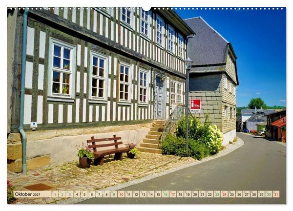 Produktbild: Landgemeinde Stadt Gro&szlig;breitenbach - mit Goldisthal (Wandkalender 2027 DIN A2 quer), CALVENDO Monatskalender