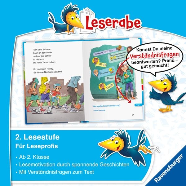 Produktbild: Leserabe 2. Lesestufe - Ein Fall f&uuml;r die Skater-Bande