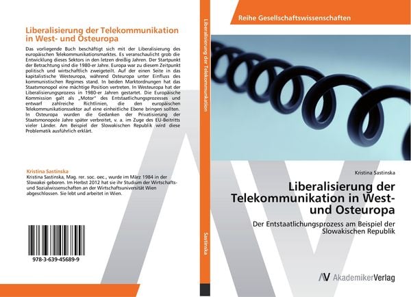 Produktbild: Liberalisierung der Telekommunikation in West- und Osteuropa