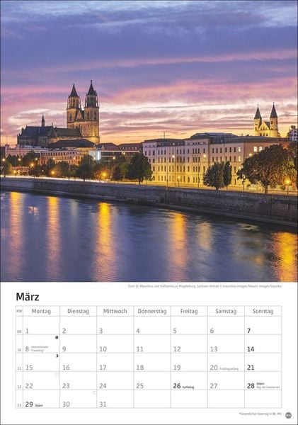 Produktbild: Deutschland Kalender 2027