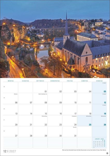 Produktbild: Luxemburg Planer 2027