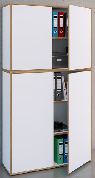 Produktbild: B&uuml;roschrank Aktenschrank Sideboard Salia 5fach