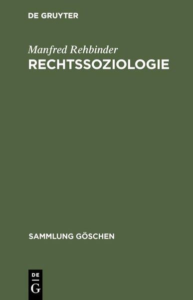 Produktbild: Rechtssoziologie