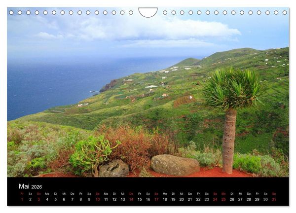 Produktbild: La Palma - die gr&uuml;ne Insel (Wandkalender 2026 DIN A4 quer), CALVENDO Monatskalender