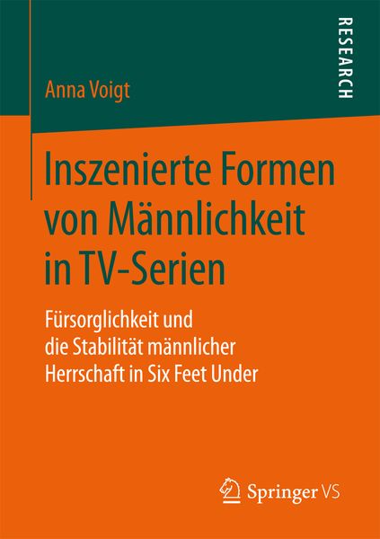 Produktbild: Inszenierte Formen von M&auml;nnlichkeit in TV-Serien