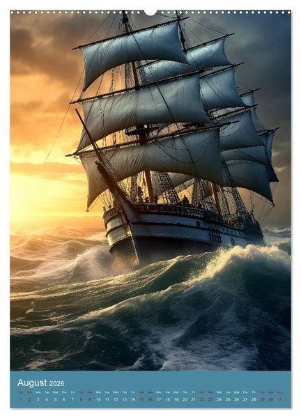 Produktbild: Weathering a Storm (Wall Calendar 2026 DIN A2 portrait), CALVENDO 12 Month Wall Calendar