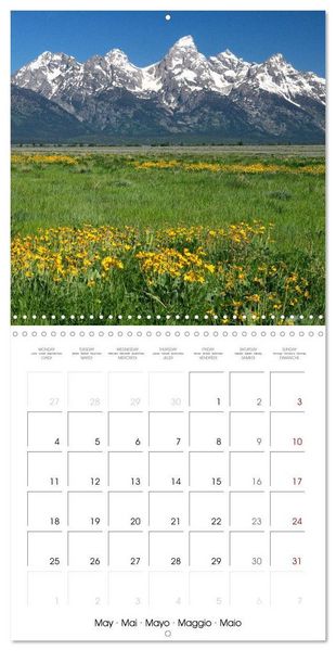 Produktbild: Teton National Park (Wall Calendar 2026 12 &times; 12 Inch) CALVENDO 12 Month Wall Calendar
