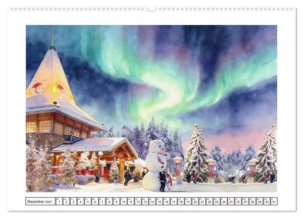 Produktbild: Finnland - Naturparadies (hochwertiger Premium Wandkalender 2027 DIN A2 quer), Kunstdruck in Hochglanz
