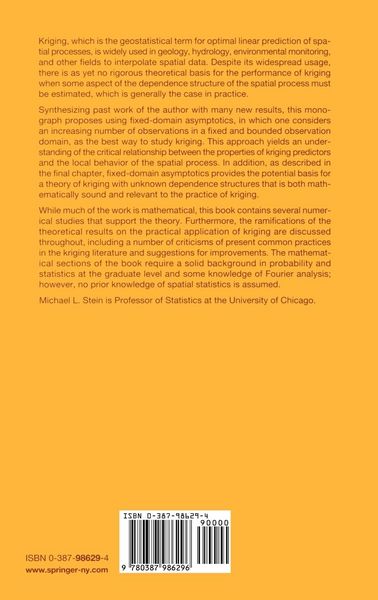 Produktbild: Interpolation of Spatial Data