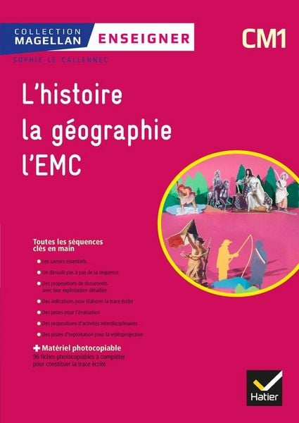 Produktbild: Enseigner l'histoire, la g&eacute;ographie, l'EMC : CM1
