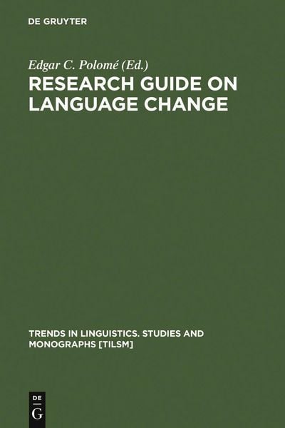 Produktbild: Research Guide on Language Change